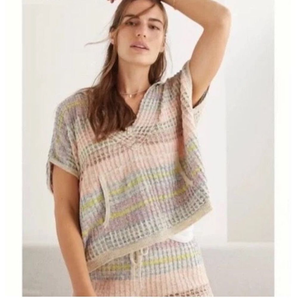 Anthropologie Daily Practice Thermal Hoodie